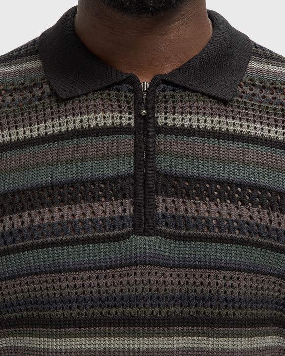 Striped S/S KnIt Polo