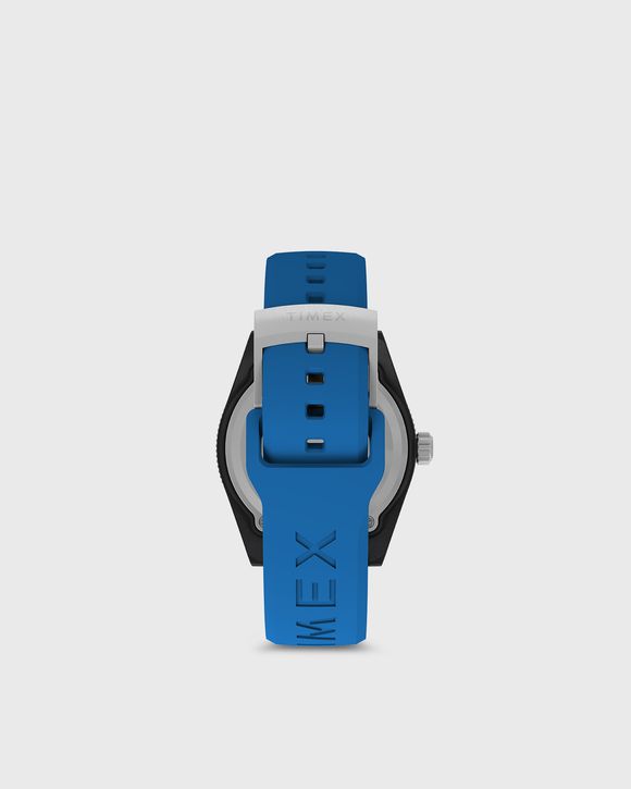 Deep Water Reef 200 Composite Black Dial Blue Rubber Strap 43mm case