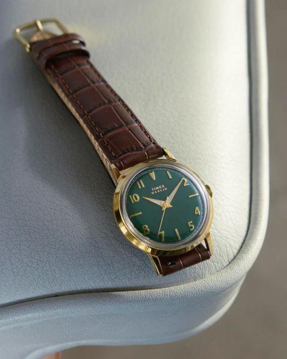 Marlin 34mm 3-Hand Quartz