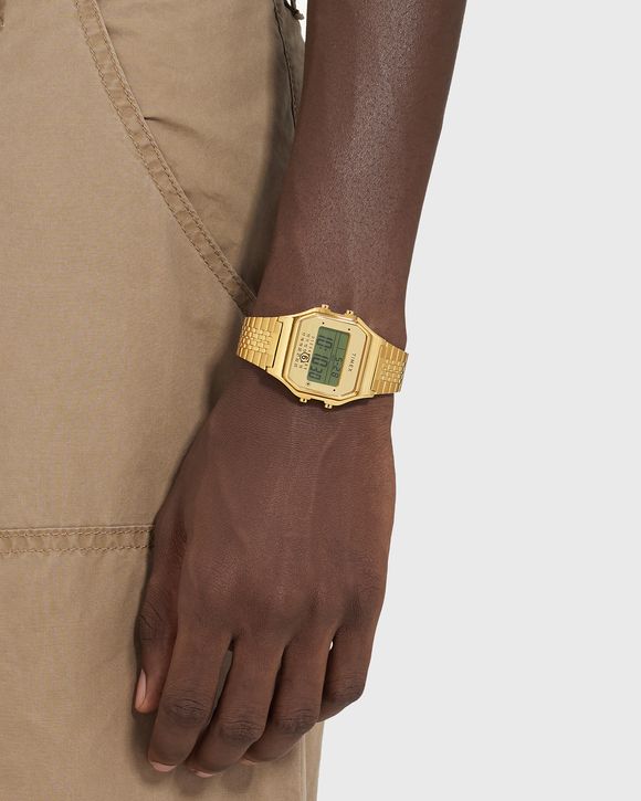 x MM6 T80 Gold-Tone Watch & Bracelet