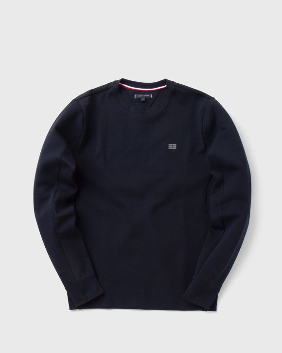 ESSENTIAL CREW NECK MONOGRAM PATCH SWEATSHIRT