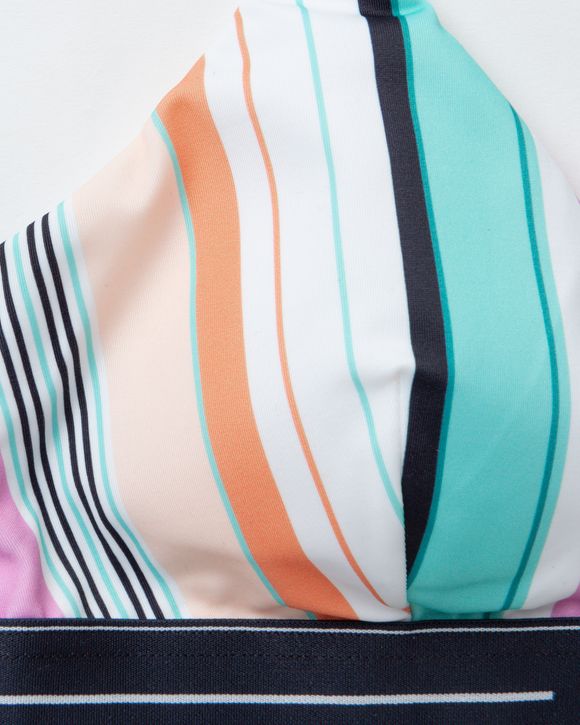 WMNS MULTICOLOUR STRIPE BIKINI TOP