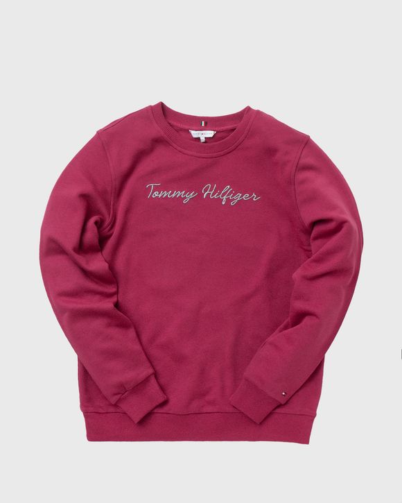 WMNS REGULAR SCRIPT C-NK SWEAT