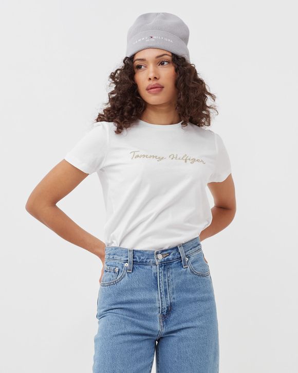 WMNS REGULAR SCRIPT C-NK TEE