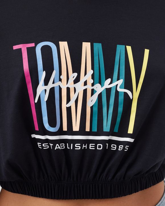 WMNS TENCEL CROPPED 1985 LOGO TEE