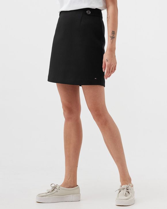 WMNS WOOL BLEND BUTTONS SHORT SKIRT