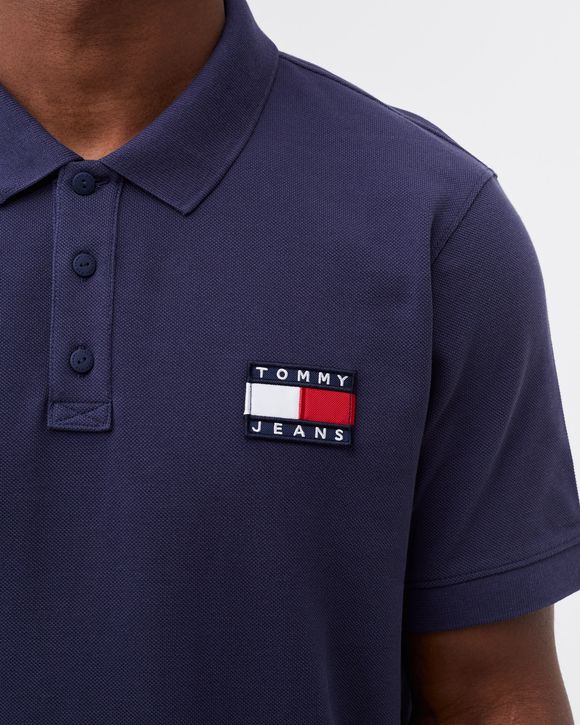 TJM TOMMY BADGE LIGHTWEIGHT POLO