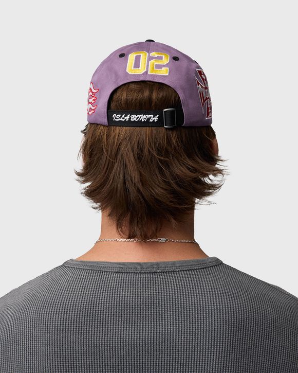 Embroidered Purple Dad Cap