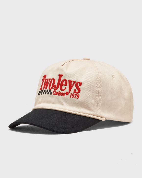 TwoJeys Racing Cap Beige Black | BSTN Store