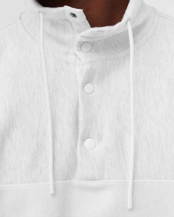 MN VAULT OG MOCK NECK BUTTON FLEECE