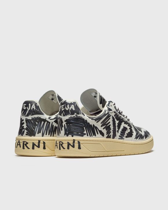 V-10 LEATHER VEJA x MARNI FULL BLACK