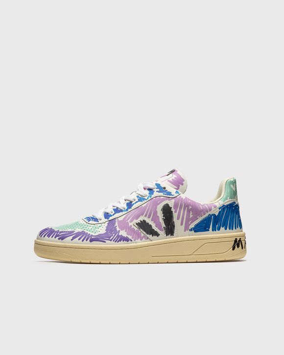 V-10 LEATHER VEJA x MARNI ORCHID BLACK