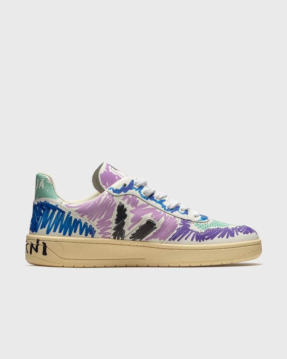 V-10 LEATHER VEJA x MARNI ORCHID BLACK