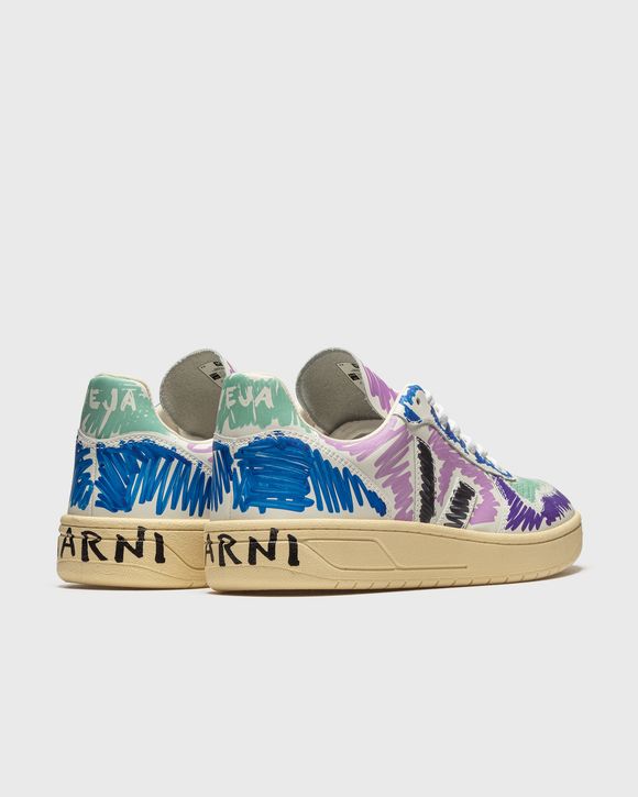V-10 LEATHER VEJA x MARNI ORCHID BLACK