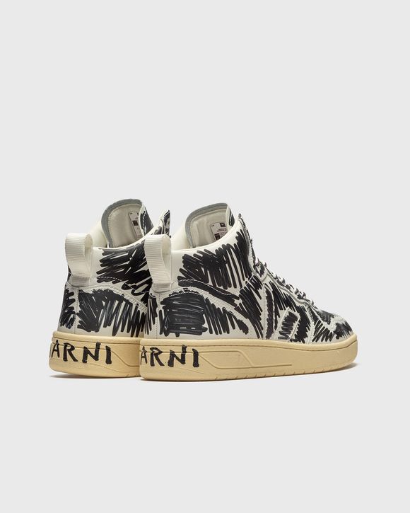 V-15 LEATHER VEJA x MARNI FULL BLACK