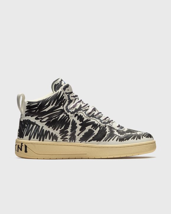 V-15 LEATHER VEJA x MARNI FULL BLACK