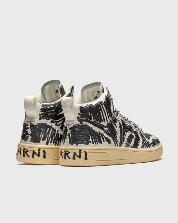 V-15 LEATHER VEJA x MARNI FULL BLACK