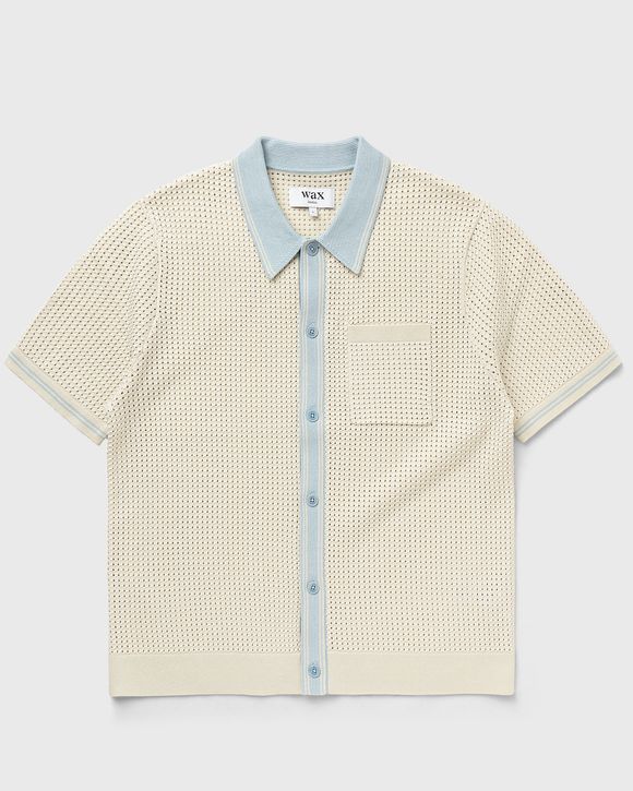 BELLE SS SHIRT TIPPED POINTELLE