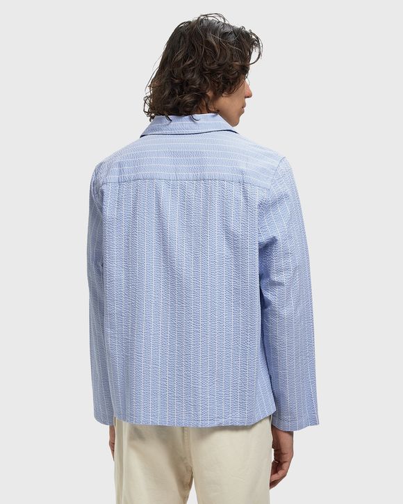 COREY LS SHIRT SEERSUCKER STRIPE