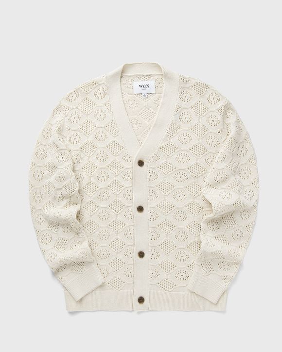 CROSBY CARDIGAN TAPE YARN POINTELLE