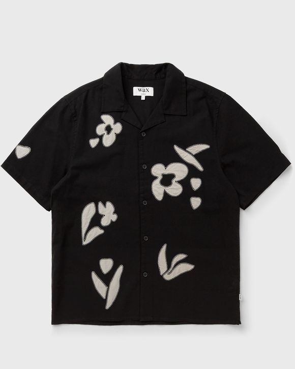 DIDCOT SS SHIRT ABSTRACT APPLIQUE