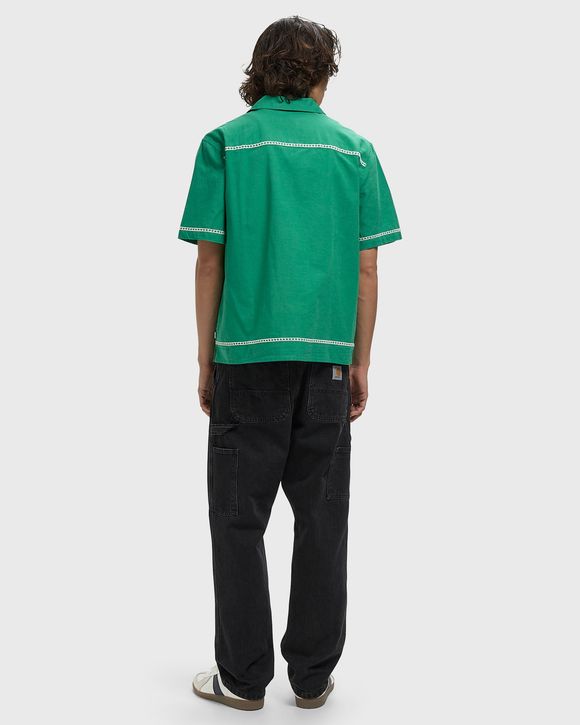 DIDCOT SS SHIRT BORDER APPLIQUE