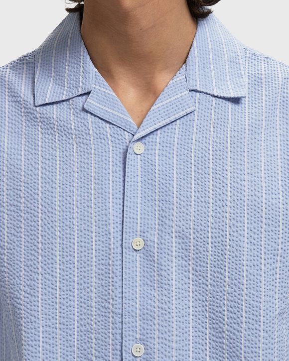 DIDCOT SS SHIRT SEERSUCKER STRIPE