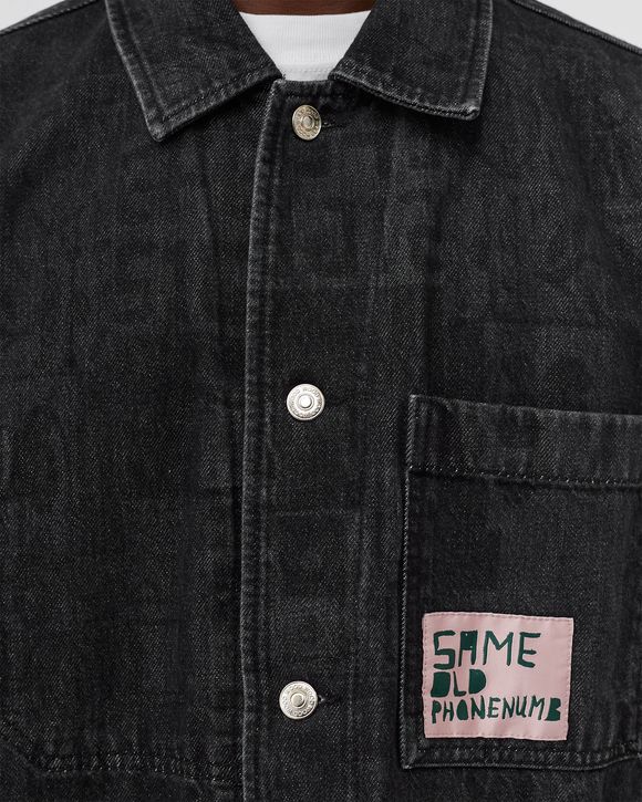 Fabian Collage denim overshirt