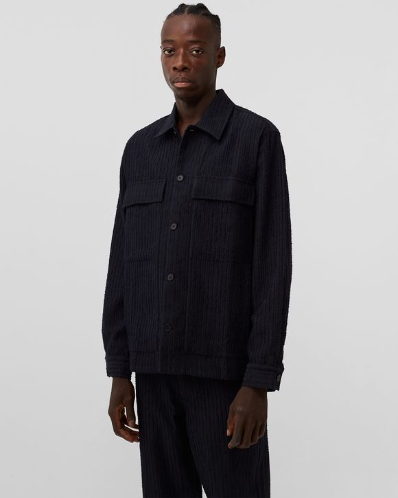 Jason boucle stripe shirt