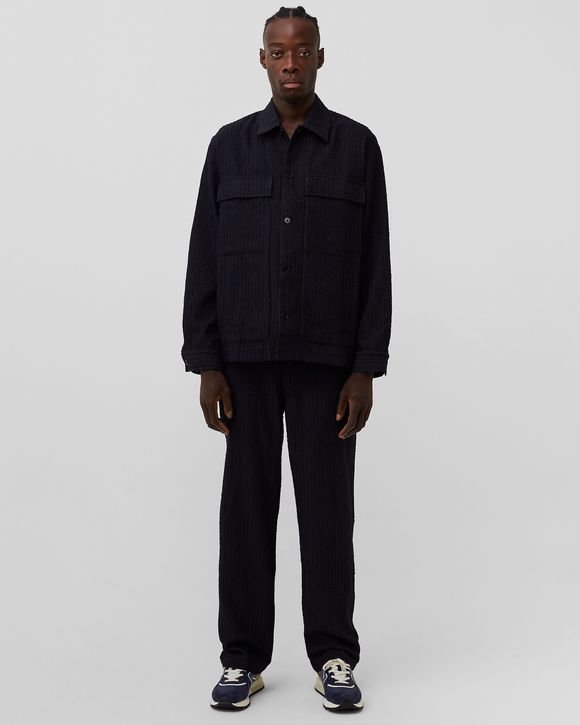 Jason boucle stripe shirt