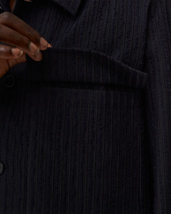 Jason boucle stripe shirt