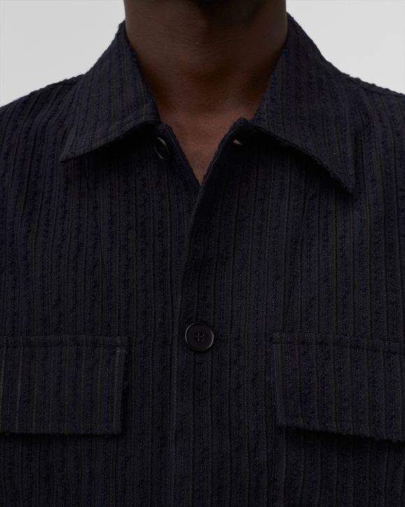 Jason boucle stripe shirt