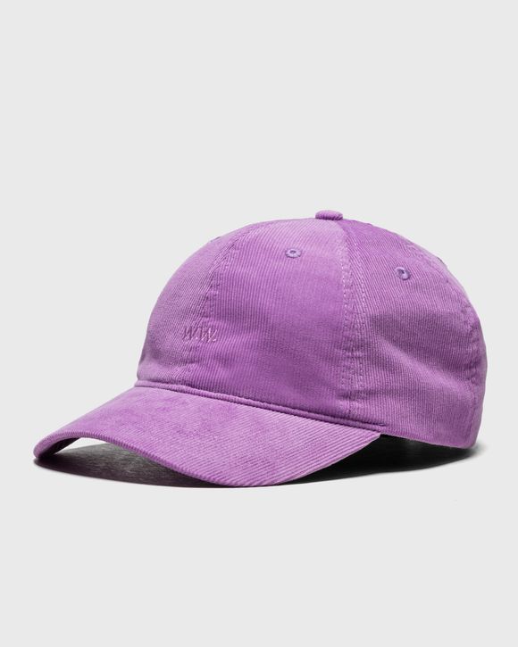 Low profile corduroy cap
