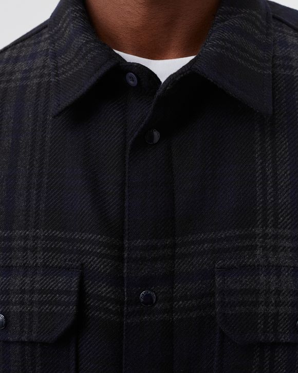 ALASKAN WOOL CHECK OVERSHIRT