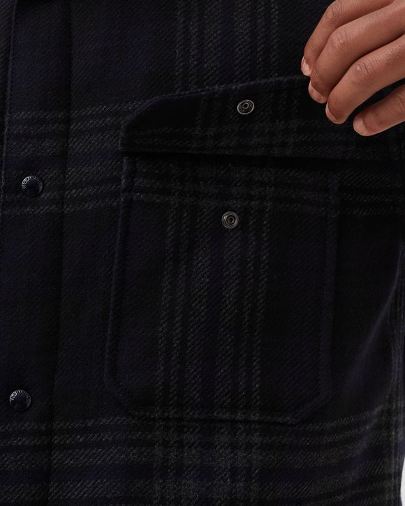 ALASKAN WOOL CHECK OVERSHIRT