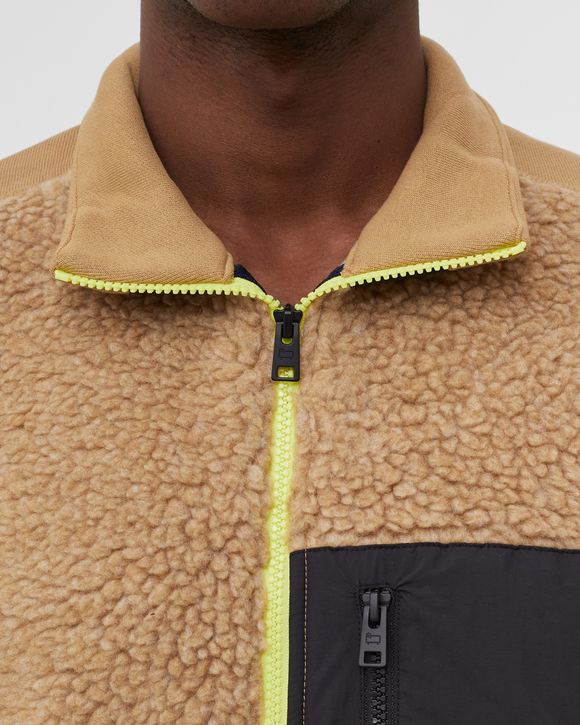 CURLY FLEECE FULL ZIP