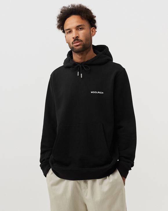 PRINTED DUCK HOODED FLEECE