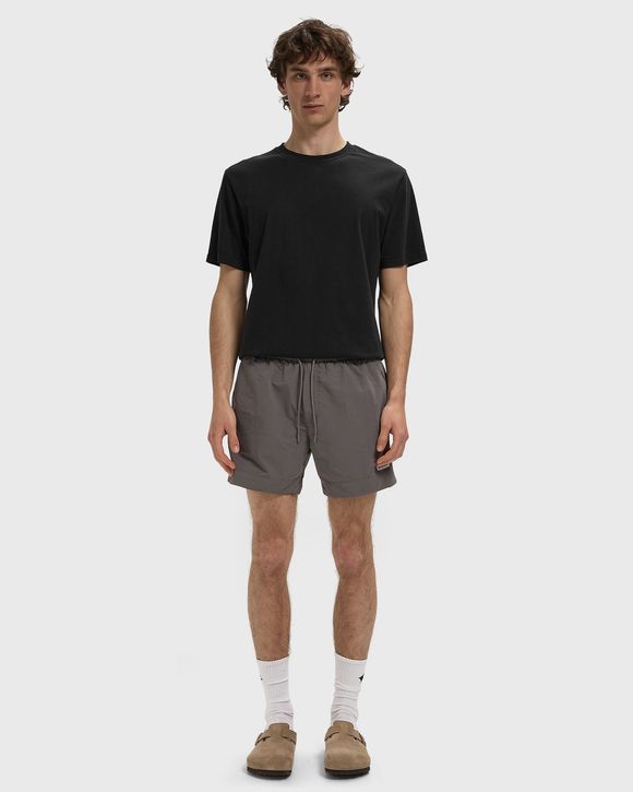 SOLID SWIM SHORTS