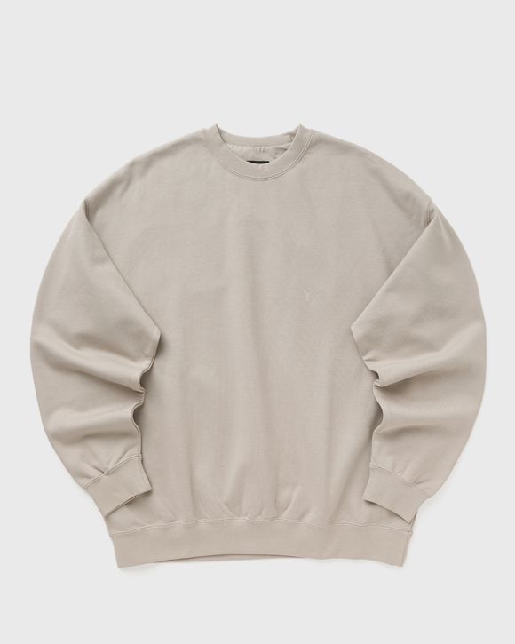 BRUSHED TERRY CREW SWEAT