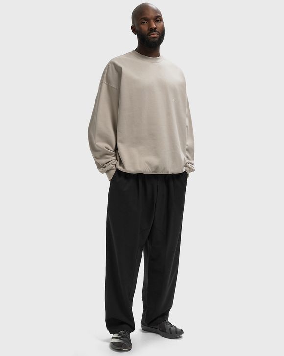REFINED WOOL TRACK PANTS
