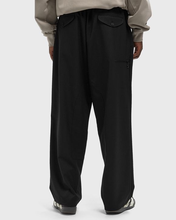 REFINED WOOL TRACK PANTS