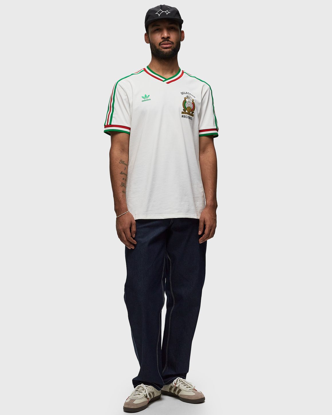 Adidas MEXICO 1985 AWAY JERSEY White | BSTN Store
