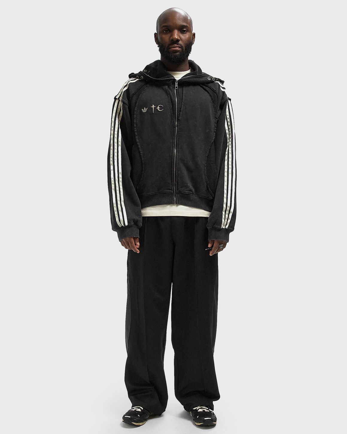 Adidas X THUG CLUB TEAMGEIST HOODED ZIP UP Black | BSTN Store