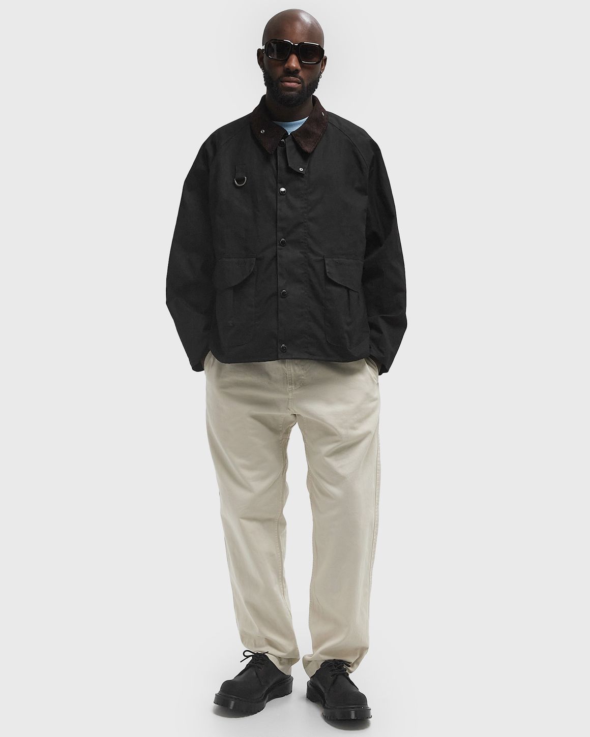 Barbour x Noah Wading Casual Jacket Black | BSTN Store