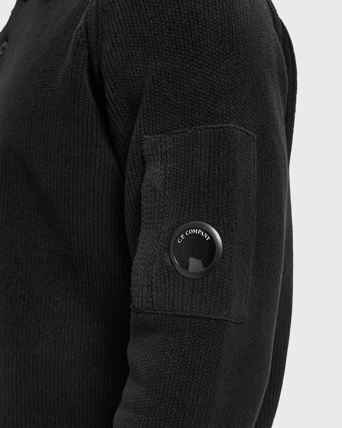 Ansicht 5 von C.P. Company CHENILLE COTTON POLO SWEATER