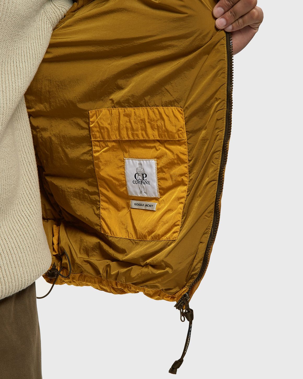 Ansicht 6 von C.P. Company CHROME-R GOGGLE DOWN JACKET