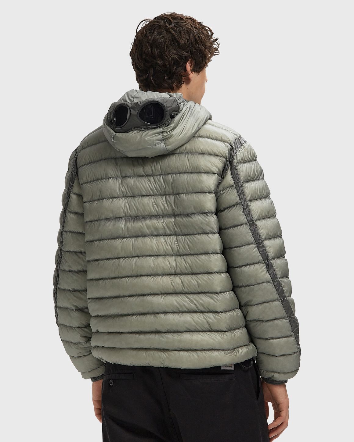 C.P. Company D.D. SHELL GOGGLE CHEST POCKET JACKET Grey | BSTN Store