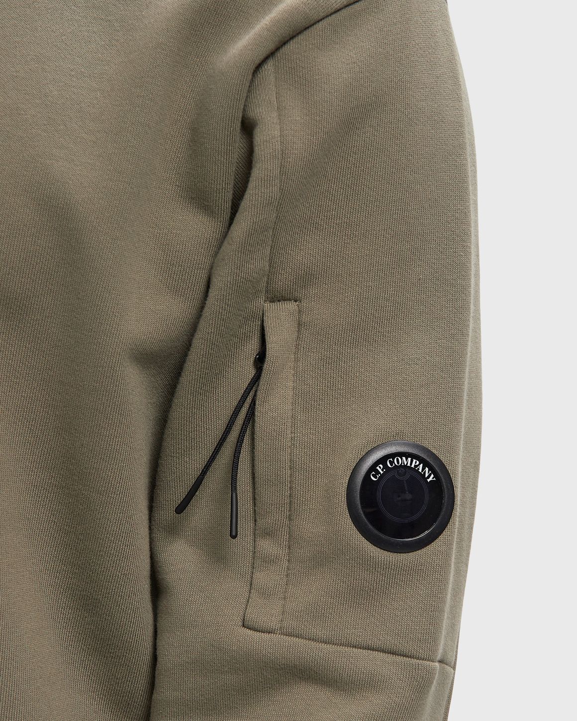 Ansicht 3 von C.P. Company DIAGONAL RAISED FLEECE CREWNECK LENS SWEATSHIRT