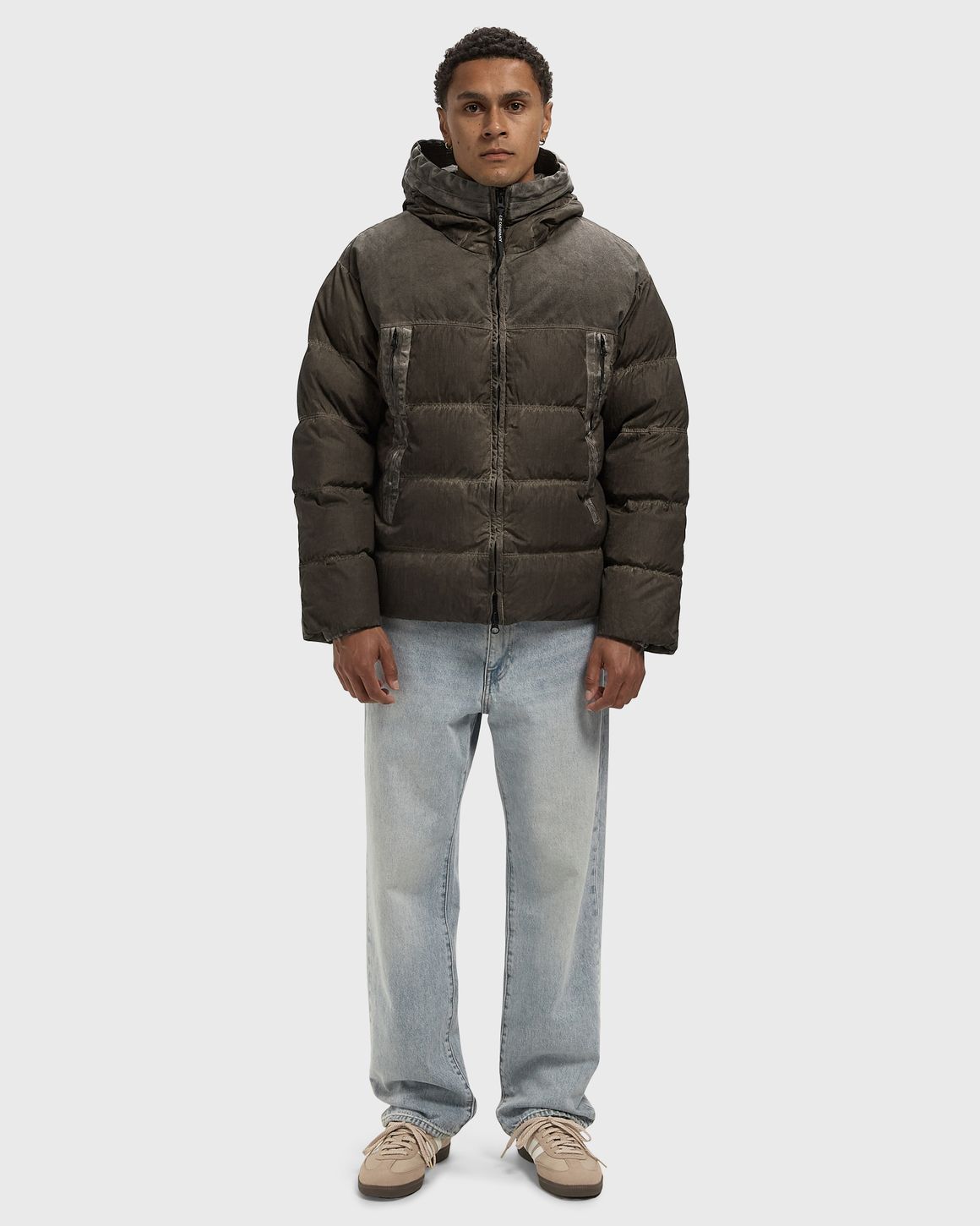 Ansicht 2 von C.P. Company ECO-CHROME R MIXED GOGGLE DOWN JACKET