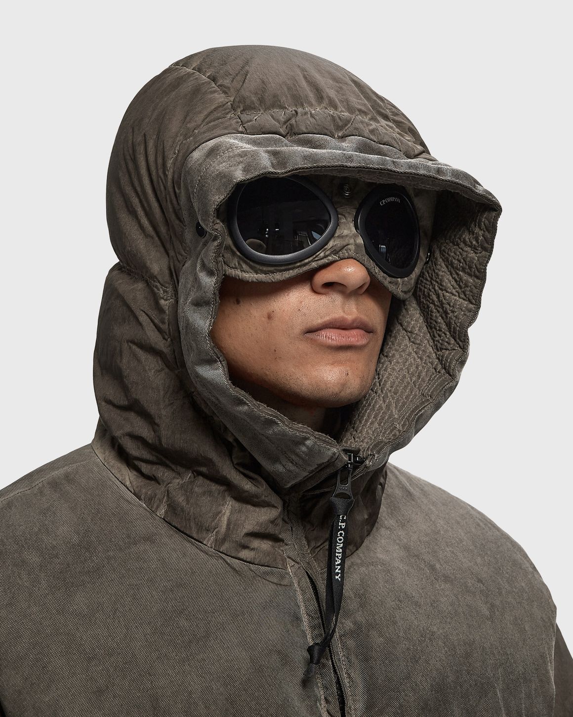 Ansicht 4 von C.P. Company ECO-CHROME R MIXED GOGGLE DOWN JACKET